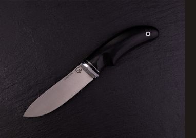 Нож Кабанчик <span><span>(М390, чёрный граб)</span></span>