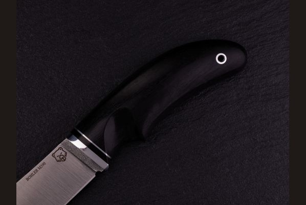 Нож Кабанчик <span>(М390, чёрный граб)</span>