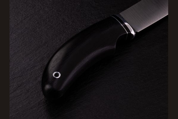 Нож Кабанчик <span>(М390, чёрный граб)</span>