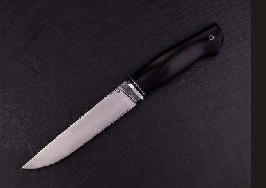 Нож Охотник 2 <span><span>(Х12МФ, чёрный граб)</span></span>
