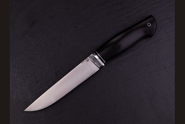 Нож Охотник 2 <span>(Х12МФ, чёрный граб)</span>