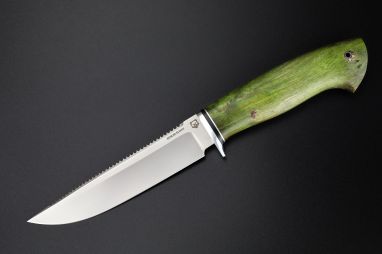 Нож Ерш <span><span>(Elmax, стабилизированная карельская береза)</span></span> формованные ножны