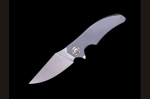 Складной нож "Таурус" <span>(Х12МФ, G-10, Замок "Liner-lock")</span> серый