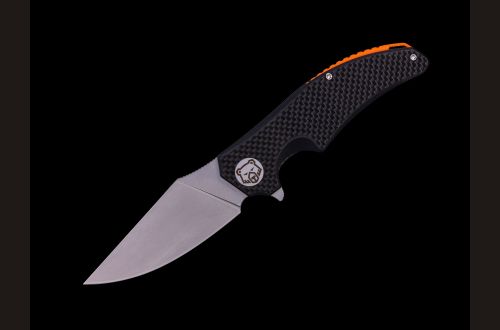 Складной нож "Таурус" <span>(Х12МФ, G-10, Замок "Liner-lock")</span> вставка карбона