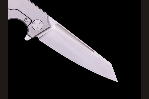 Складной нож "Баланс" из порошковой стали М390 вставка цирконий