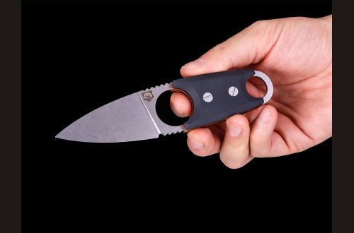  Нож "Челнок" цельнометаллический <span>(Х12МФ, G10)</span> ножны кайдекс