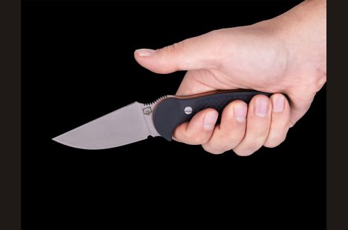  Нож "Эльф" цельнометаллический <span>(Х12МФ, G10)</span> ножны кайдекс