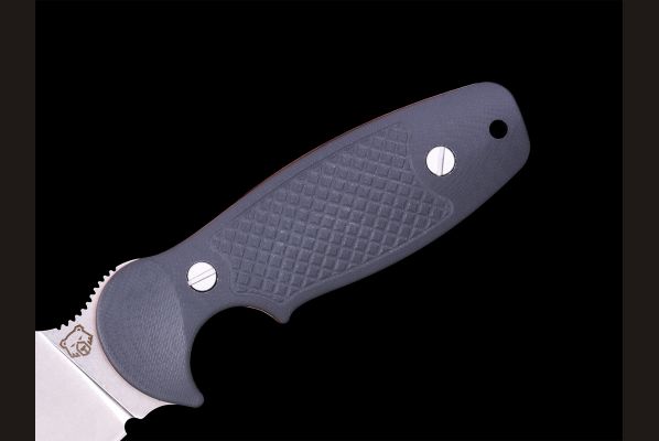  Нож "Эльф" цельнометаллический <span>(Х12МФ, G10)</span> ножны кайдекс