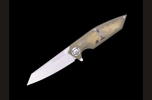 Складной нож "Баланс" <span>(Х12МФ, G10, Замок "Liner-lock")</span> цвет олива