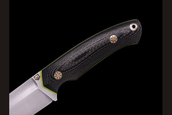 Нож "Баланс" цельнометаллический <span>(Elmax, карбон)</span>