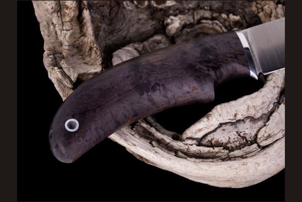 Нож Кабанчик <span>(Х12МФ, стабилизированная карельская береза)</span>