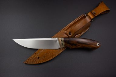 Нож Русский 2 <span><span>(Bohler M398, айронвуд, бронза)</span></span>