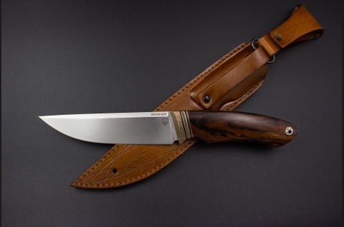 Нож Русский 2 <span>(Bohler M398, айронвуд, бронза)</span>