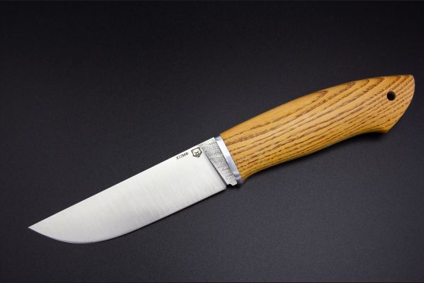 Нож Хантер <span>(х12мф, спуски от обуха, ясень, дюраль)</span>