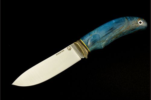 Нож Кабанчик <span>(N690, стабилизированная карельская берёза)</span>