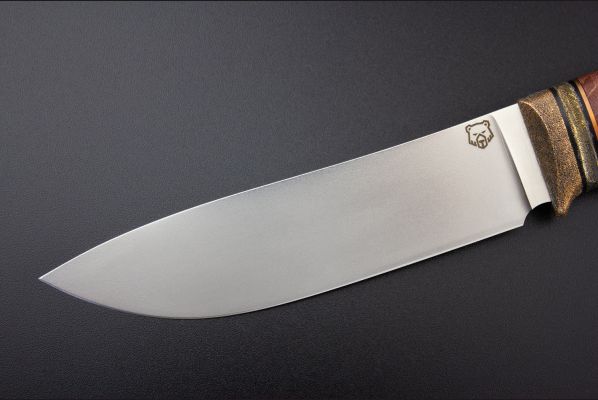 Нож Крит  <span>(М398, стабилизированный кап клена)</span> формованные ножны