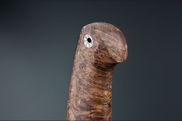 Нож Крит  <span>(М398, стабилизированный кап клена)</span> формованные ножны