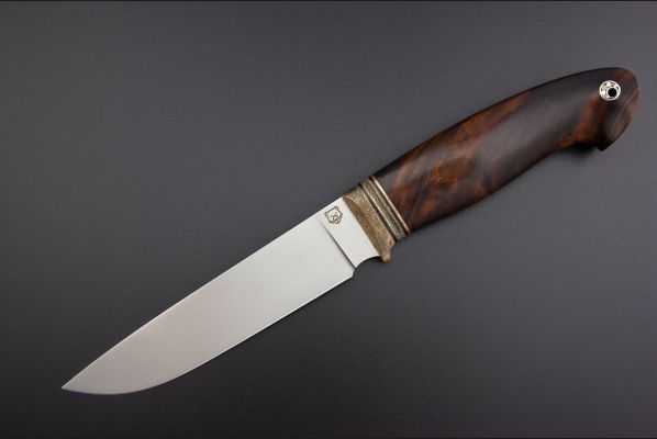 Нож Лиса <span>(Bohler M398, айронвуд, бронза)</span>