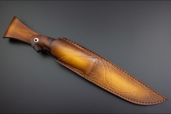 Нож Лиса <span>(Bohler M398, айронвуд, бронза)</span>