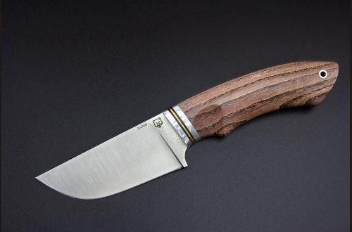 Нож Медведь-premium <span>(Х12МФ, Стабилизированный ясень)</span> 