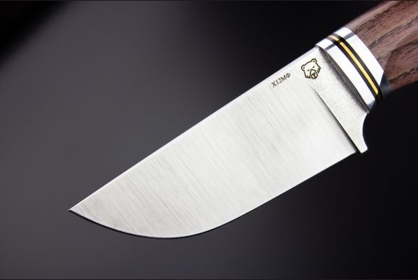 Нож Медведь-premium <span>(Х12МФ, Стабилизированный ясень)</span> 