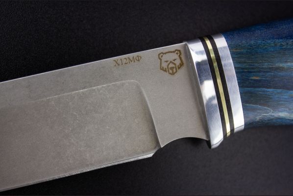 Нож Путник <span>(Х12МФ, стабилизированная карельская береза)</span>