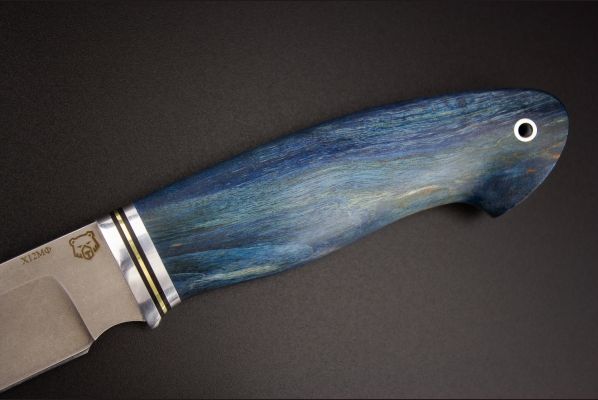 Нож Путник <span>(Х12МФ, стабилизированная карельская береза)</span>