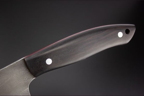 Топорик "Кухонный" цельнометаллический <span>(Дамаск, граб)</span>