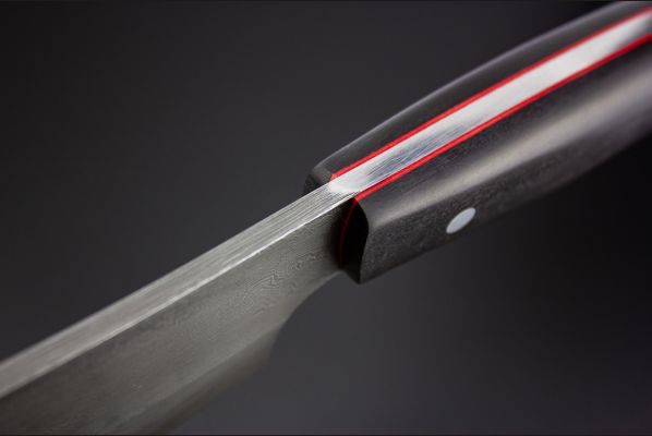 Топорик "Кухонный" цельнометаллический <span>(Дамаск, граб)</span>