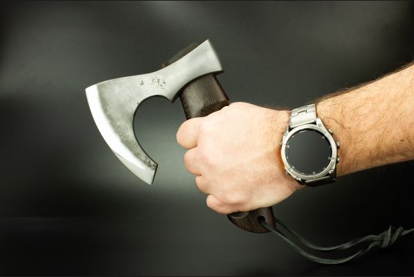 Топорик малый 2 <span>(шх15 + у10а, Венге)</span>