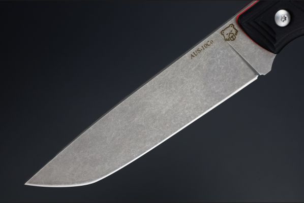 Нож Вояджер 1 цельнометаллический <span>(сталь AUS-10Co , накладки из G10)</span>