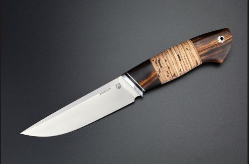 Нож Русский 2 <span>(М398, береста, айронвуд)</span>