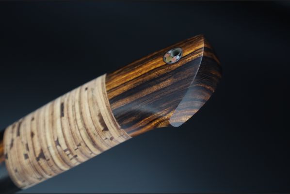 Нож Русский 2 <span>(М398, береста, айронвуд)</span>