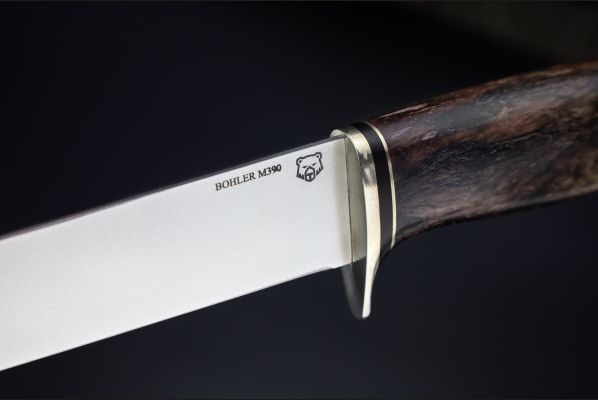 Нож Филейный <span>(М390, Стабилизированная карельская береза)</span> 