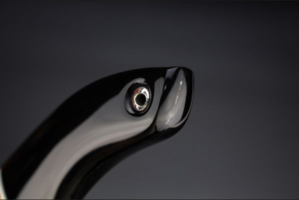 Нож шейный "Панда" <span>(Bohler M398, рог индийского буйвола, макумэ-ганэ)</span> скримшоу