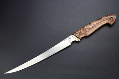 Нож Филейный <span><span>(AUS-10co, Стабилизированый ясень)</span></span>
