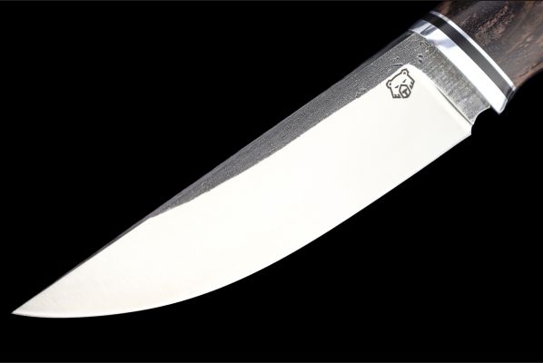 Нож Русский  <span>(Х12МФ, Стабилизированная карельская береза, Береста)</span>