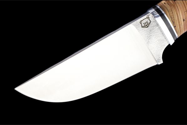Нож Медведь - premium <span>(Х12МФ, Береста, Дюраль)</span>