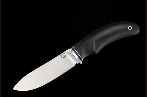 Нож Кабанчик <span>(Х12МФ, черный граб)</span>