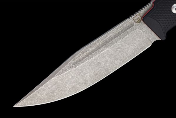 Нож Воркаут цельнометалический <span>(Х12МФ, рукоять G10 черная)</span>
