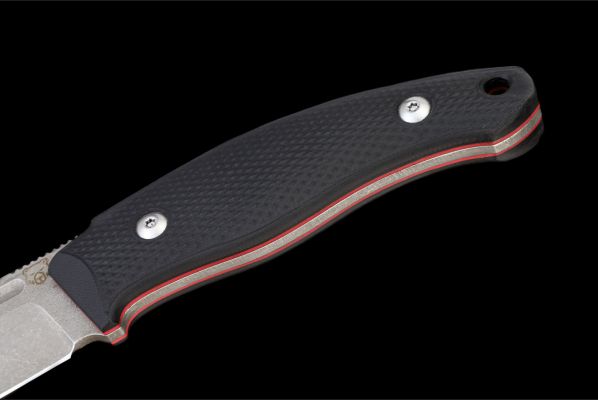 Нож Воркаут цельнометалический <span>(Х12МФ, рукоять G10 черная)</span>