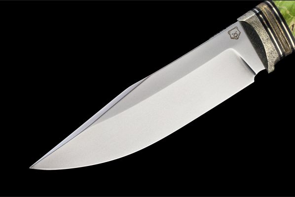 Нож Воркаут <span>(N690, стабилизированный кап клена, мозаичный пин под темляк)</span>