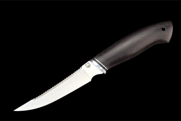 Нож Рыбак <span>(N690, чёрный граб)</span>