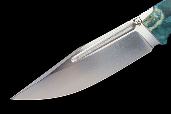 Нож Воркаут <span>(N690, стабилизированная карельская береза, акрил)</span>