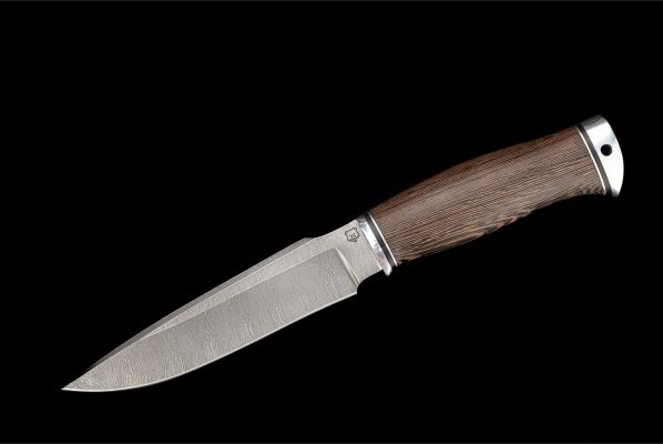 Нож Ворон <span>(дамаск, венге, дюраль)</span>