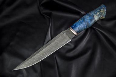 Нож Каратель <span><span>(дамаск 1200 слоёв, стабилизированная карельская береза)</span></span>