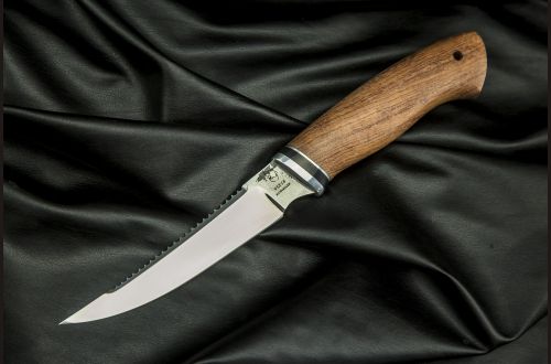 Нож Рыбак <span>(95х18, чёрный граб)</span>