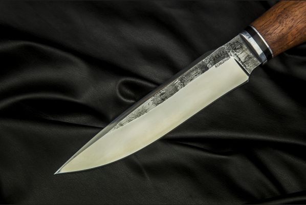 Нож Ворон <span>(95х18, чёрный граб)</span>