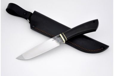 Нож Лиса <span><span>(95х18, чёрный граб)</span></span>