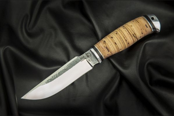 Нож Клык <span>(95х18, береста, дюраль)</span>